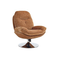 DREHSESSEL - Stoff - Senfgelb - ILMACA - Gelb, Textil (90/99/78cm) - Vente-Unique