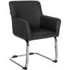 STUHL Pukki Kunstleder schwarz - Schwarz, Kunststoff (57/87/58cm) - TPFLiving