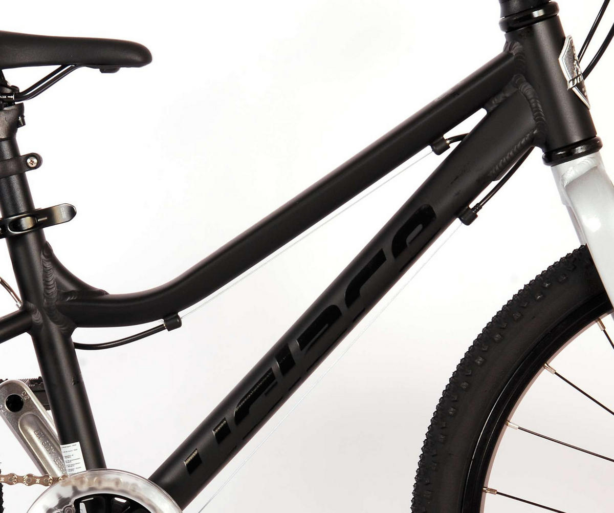 KINDERFAHRRAD Dynamic - Jungen - 20 Zoll - 2 Handbremsen - 7 Gänge - Mattschwarz - Schwarz, Metall (53cm) - TPFSports