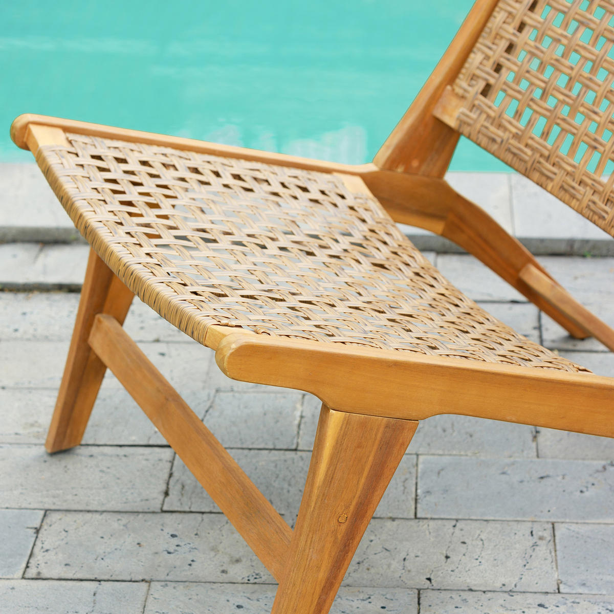 SESSEL Holz Braun - Braun, Holz (65/76/82cm) - Nordlys