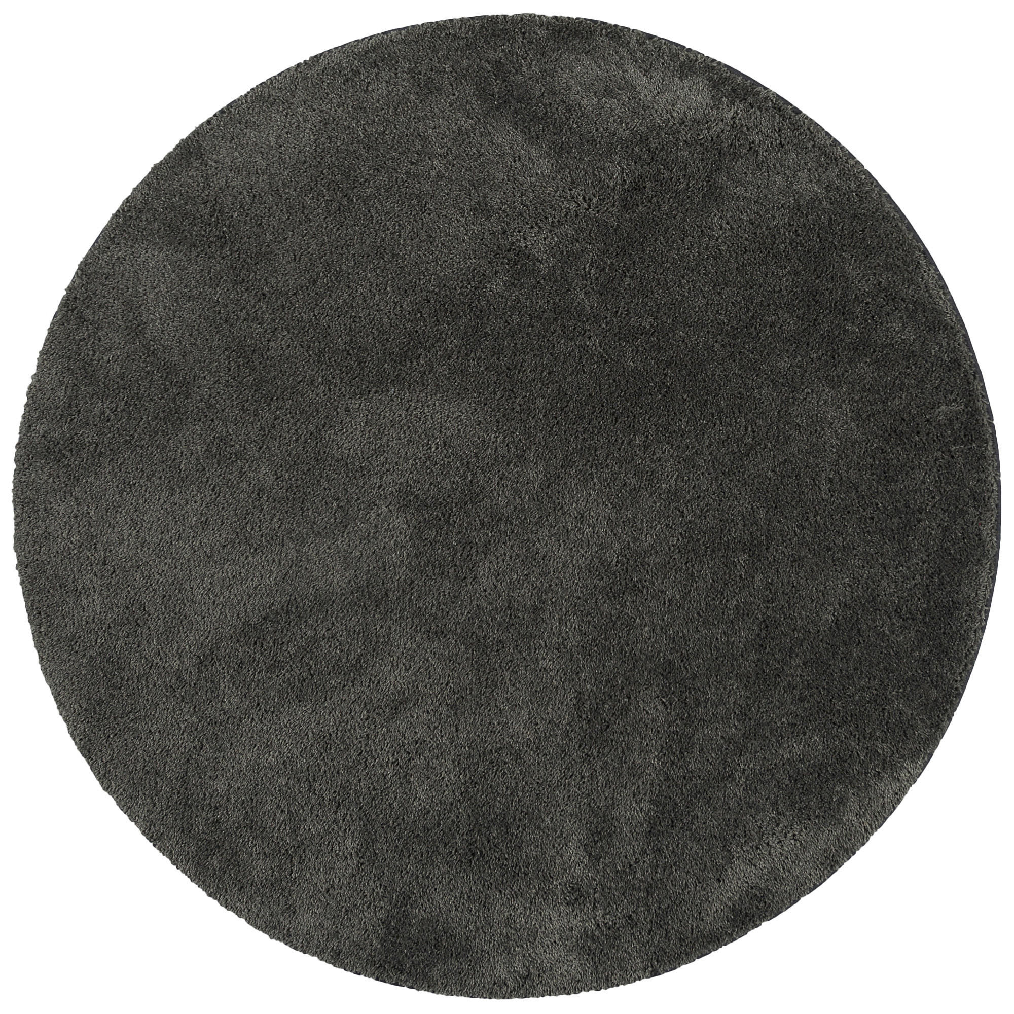 HOCHFLOR SHAGGY TEPPICH PALACE RUND - Chromfarben, Textil (160/160cm) - Snapstyle