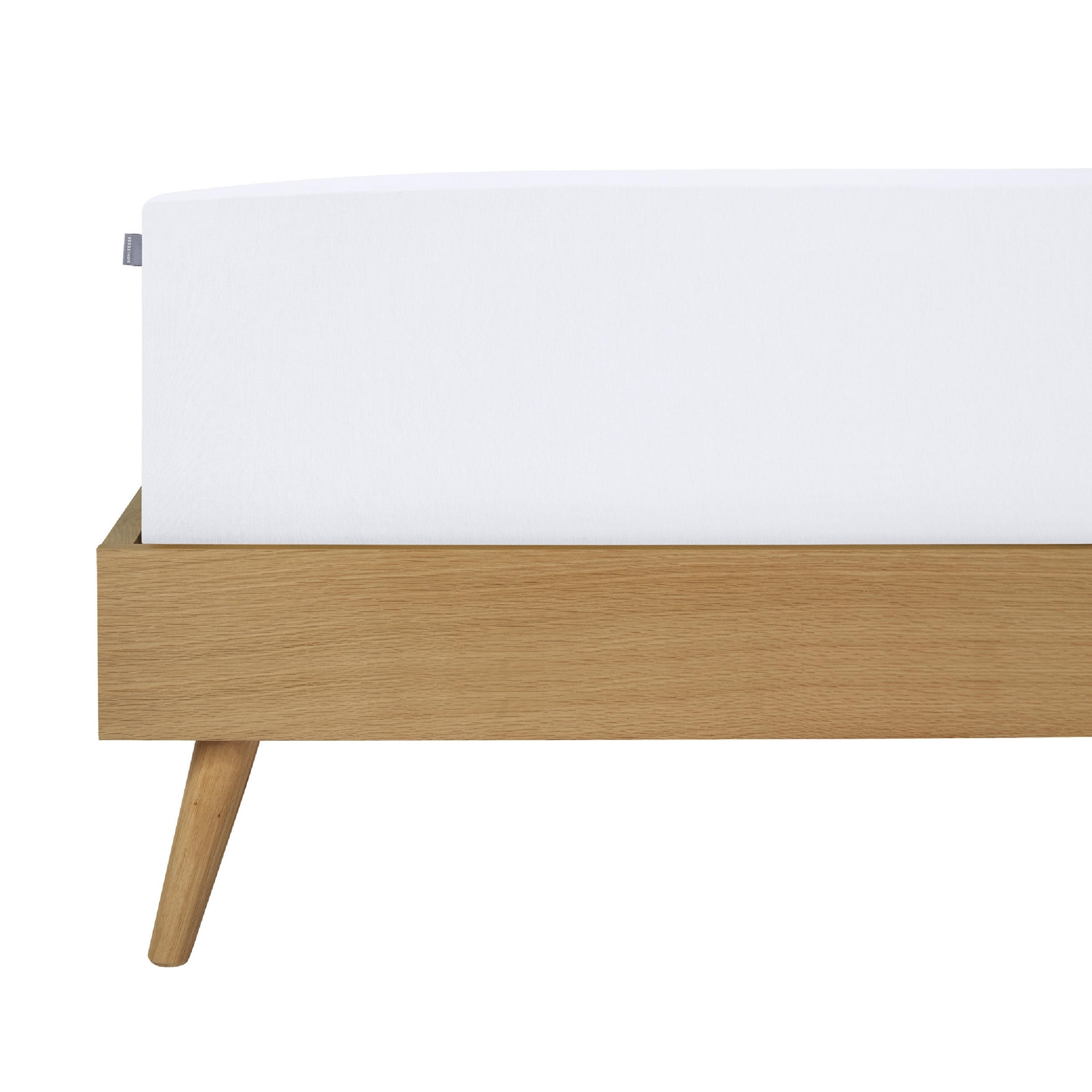 SPANNBETTLAKEN Flexi - 95/5 - 100 x 200 cm - Weiß - Weiß, Textil (100/200cm) - SCHIESSER