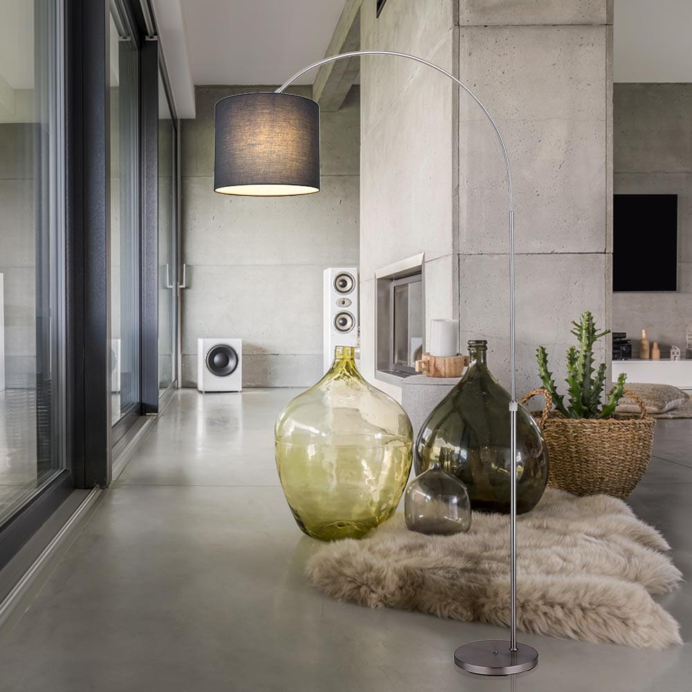 Thumbnail - Led, Anthrazit, Metall, F, 30x195x96 cm, Lampen & Leuchten, Innenbeleuchtung, Stehlampen, Stehlampen