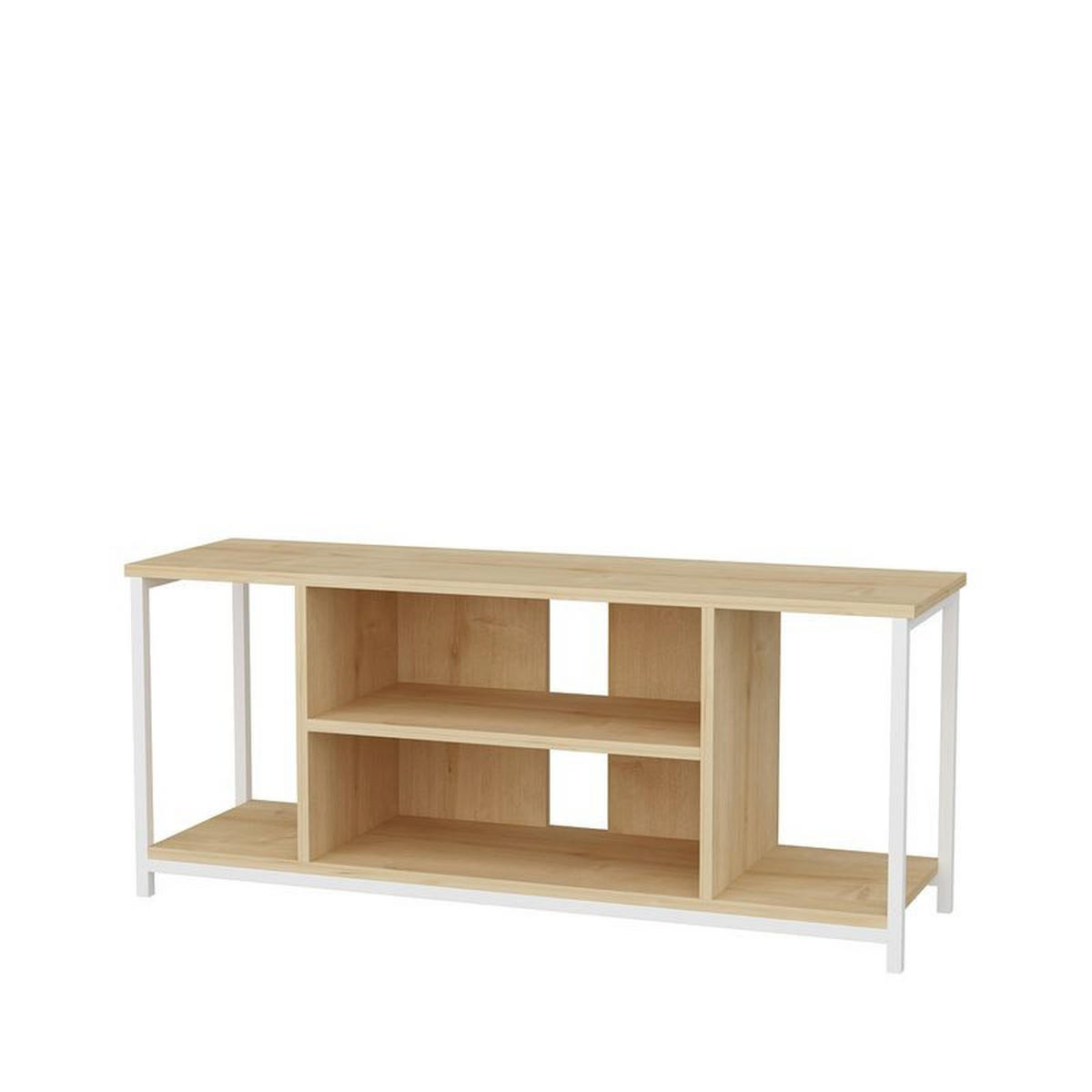 TV-ELEMENT Rinaldo Weiße Eiche - Eichefarben, Holzwerkstoff (120/51/35cm) - Decorotika