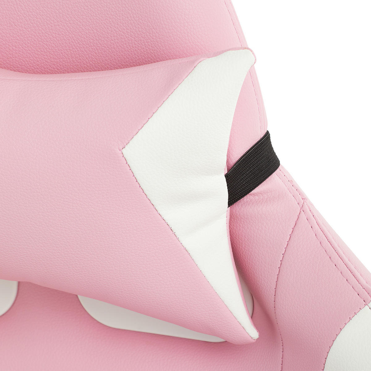 GAMING CHAIR - Kunstleder - Pink, Kunststoff (66/134/59cm) - home24