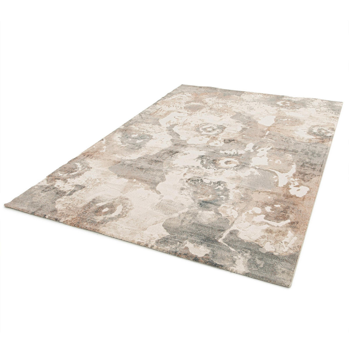 TEPPICH, Sehr weicher mit abstraktem Design mehrfarbig - Multicolor, Textil (120/170cm) - AFK Living