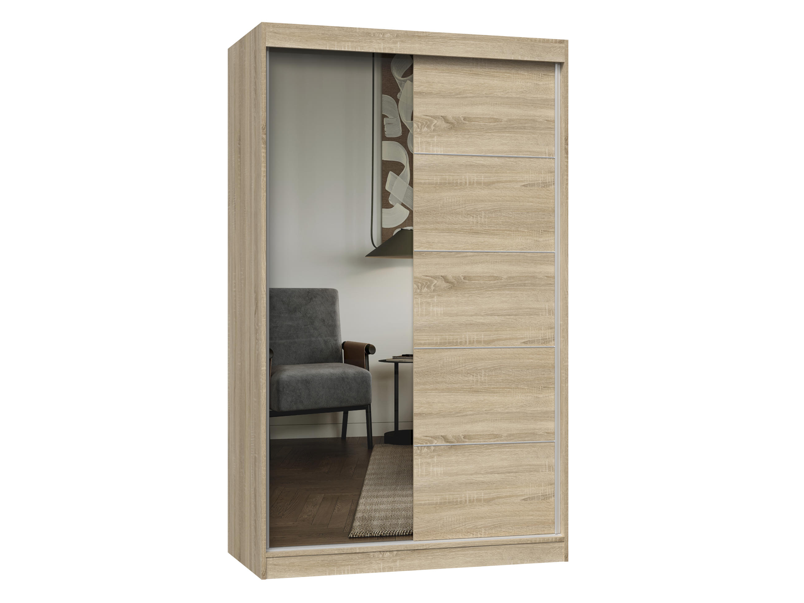 RAUMHIRSCH FURNITURE SKŘÍŇ Sonoma 120/200/61