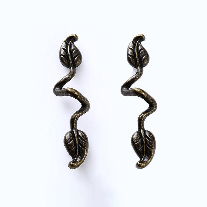MÖBELGRIFF Vintage 2er-Set - Orange, Metall (1.2/1.2/12cm)