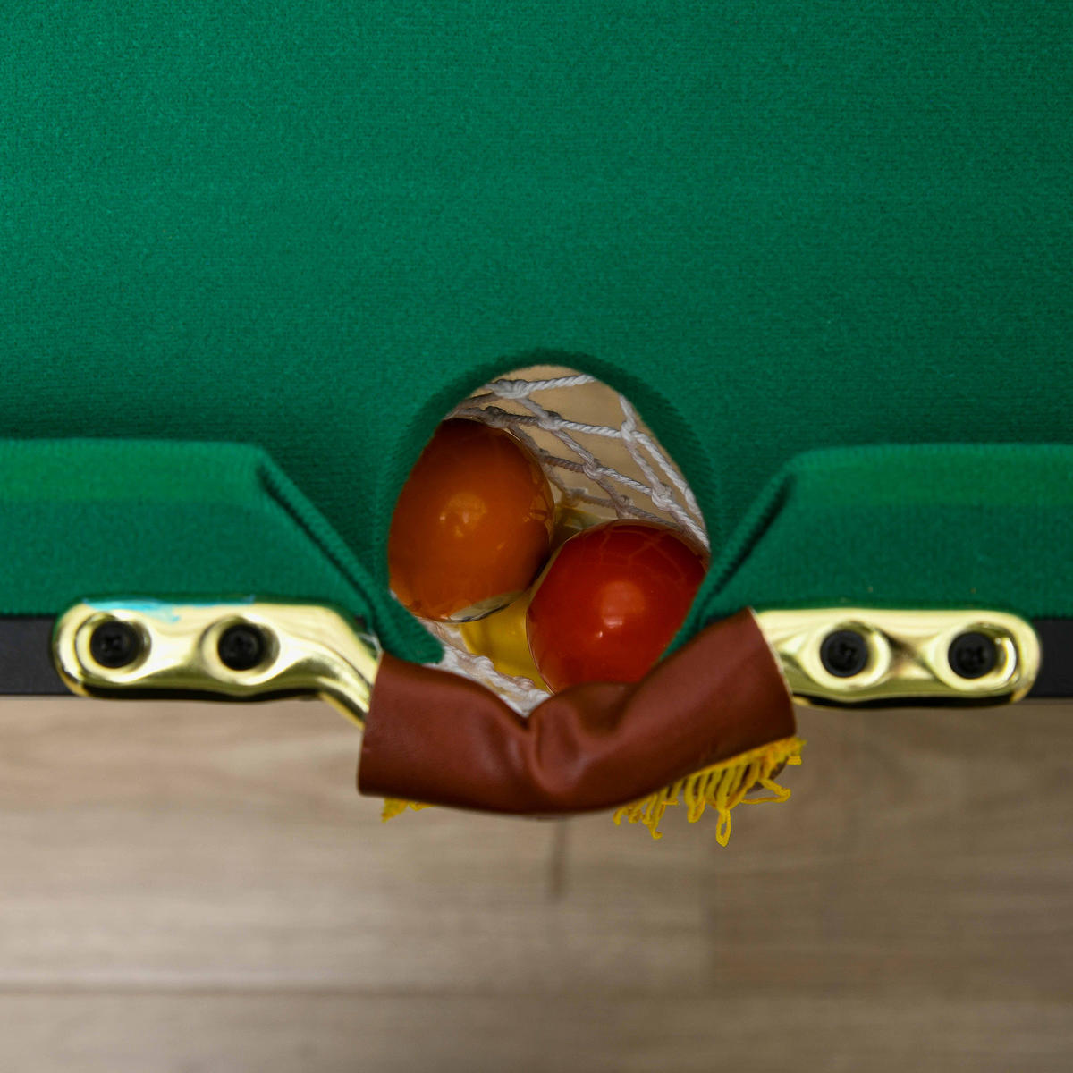 BILLARDTISCH DE-10760 klappbar & höhenverstellbar Grün - Grün, Holzwerkstoff (63/140cm) - ComfortXL