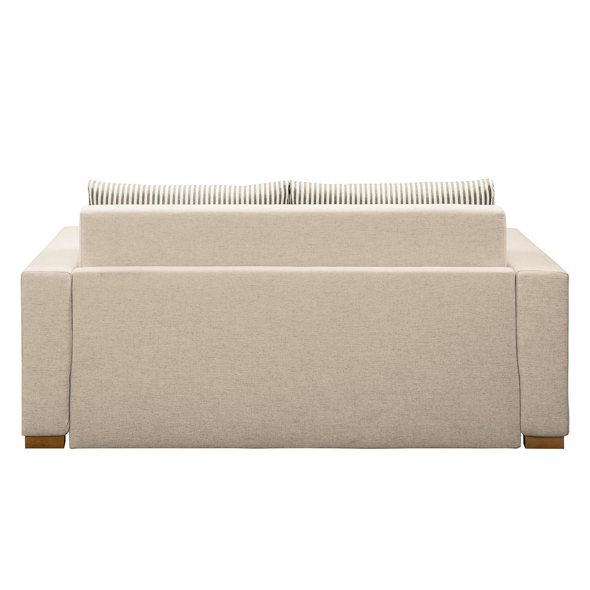 SCHLAFSOFA - Hellbraun/Kaschmir, Textil (173/90/90cm) - home24