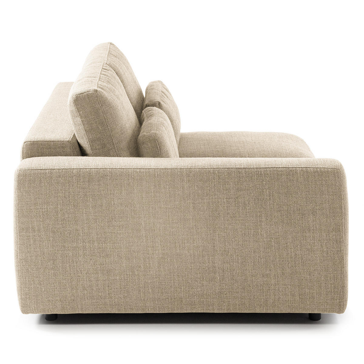 2-SITZER MODULSOFA - Beige, Textil (158/80/117cm) - home24