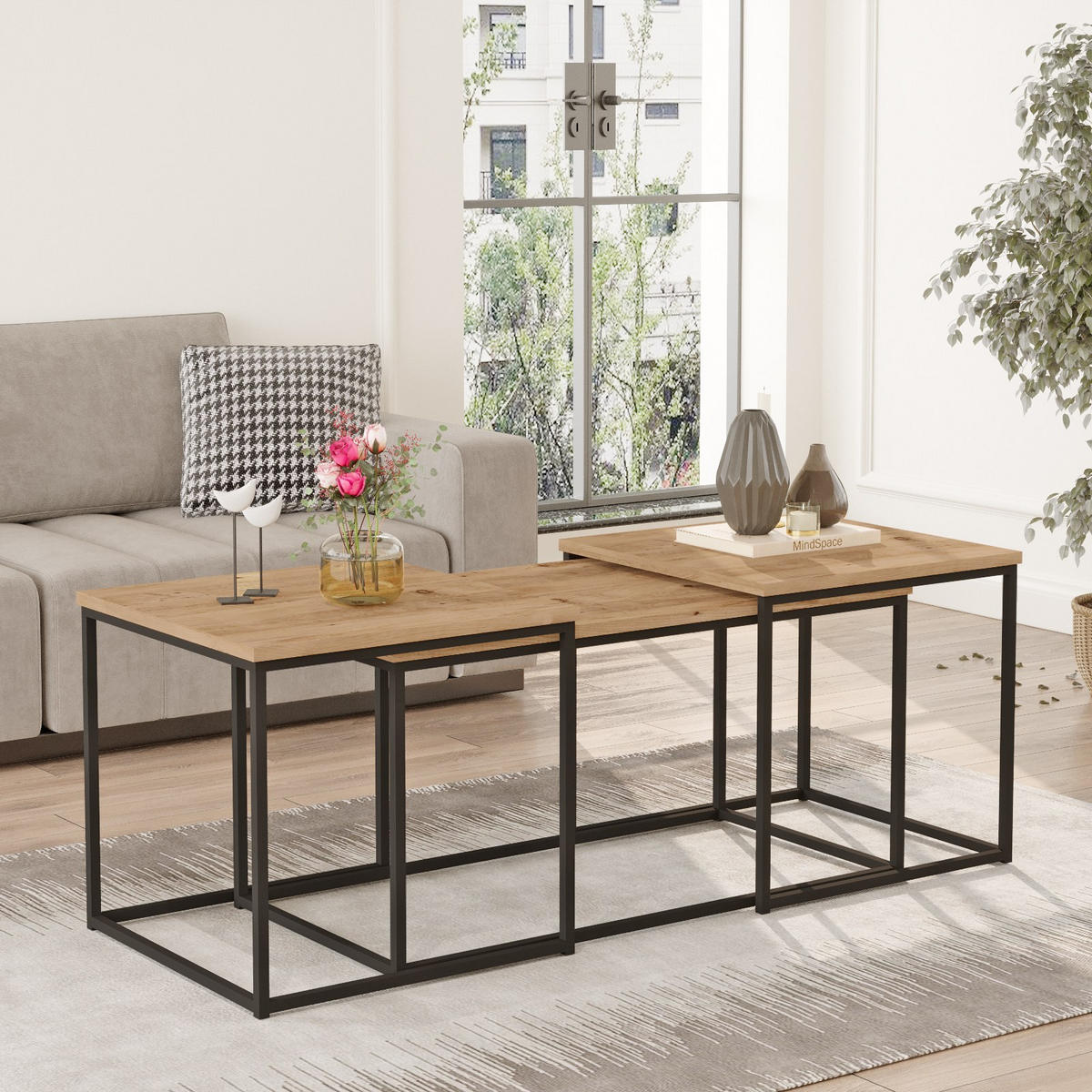 COUCHTISCH vg9 Braun - Braun, Holz (90/45/44cm) - Habitat Garten