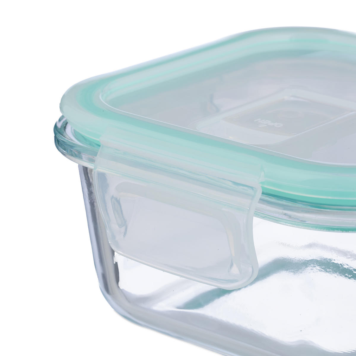 GLASBEHÄLTER-SET - Transparent, Glas/Kunststoff (12/6/12cm) - Relaxdays