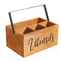 BESTECKAUFBEWAHRUNGSBOX, Bambus, Braun, 22 x 15 x 11 cm - Braun, Holz (15/11/22cm) - Authentics