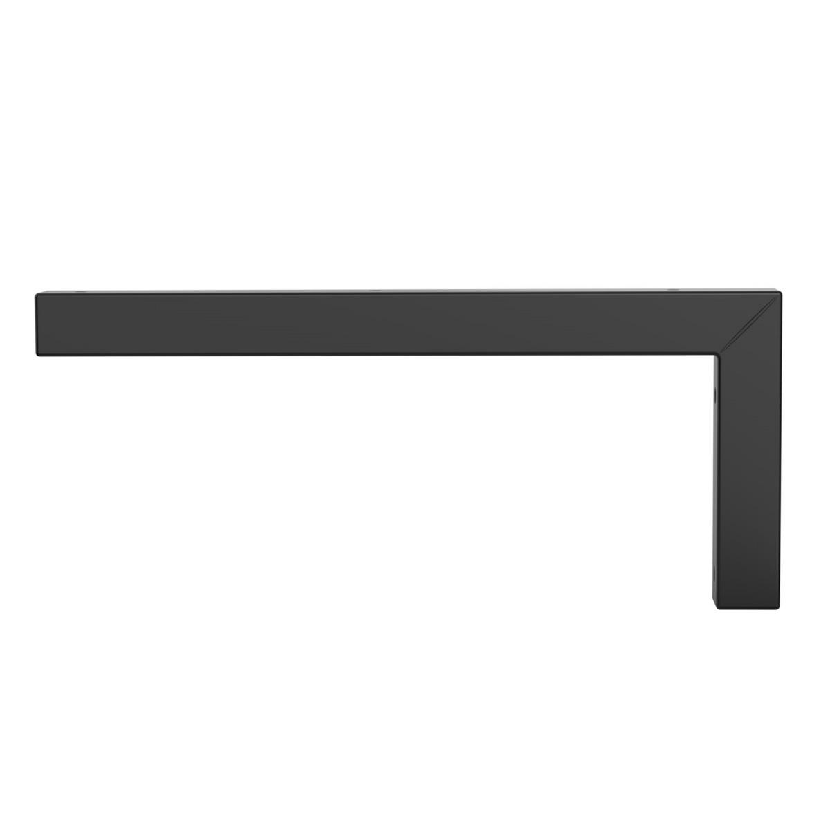 REGALHALTERUNG 2er Set - Schwarz, Metall (15/3/35cm) - ML-DESIGN