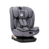 KINDERSITZ Capella 40 - 150cm grau Isofix Kopfkissen Kopfstütze verstellbar - Grau, Kunststoff (46/59/50cm) - Lorelli
