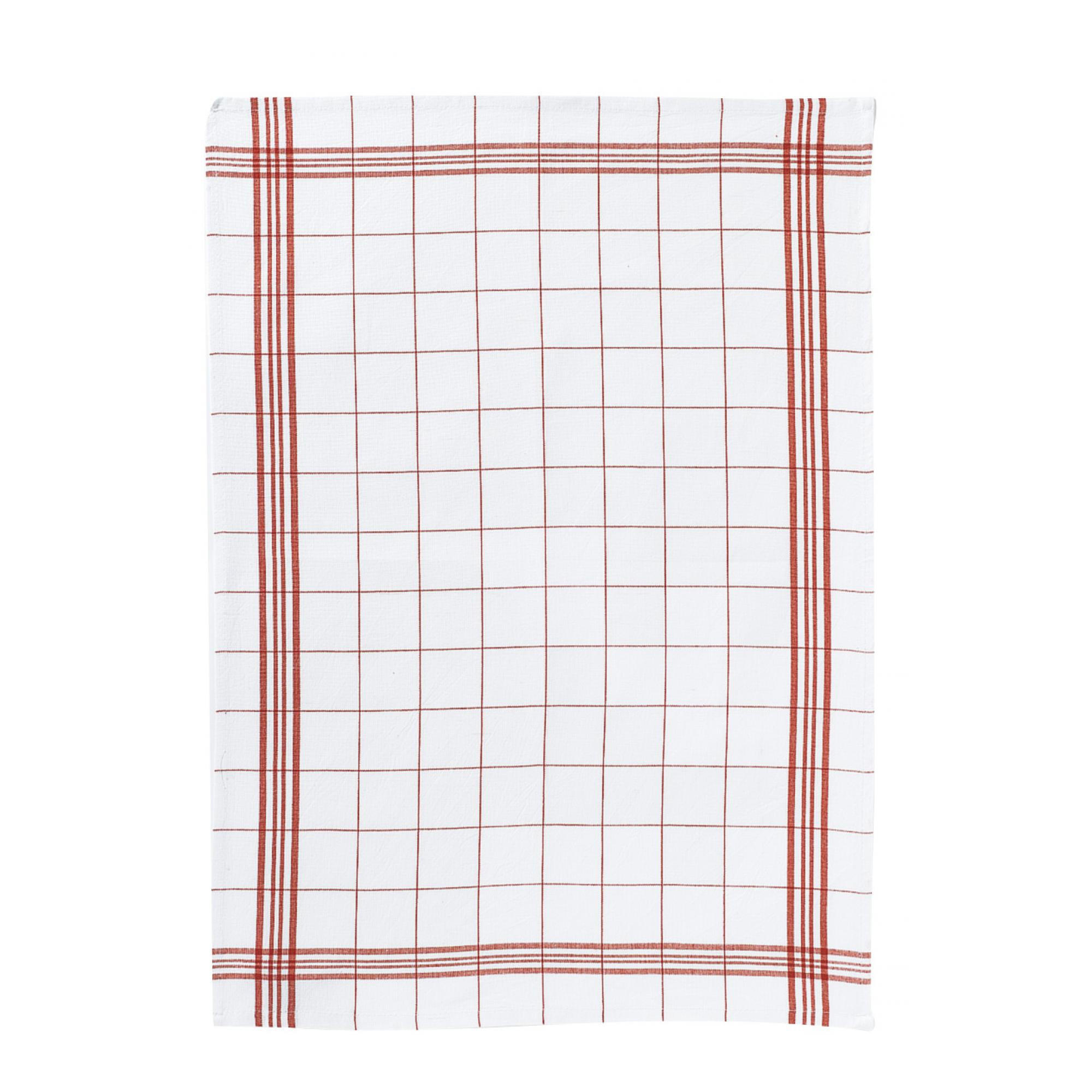 Winkler Geschirrtuch Rot 70x50 cm