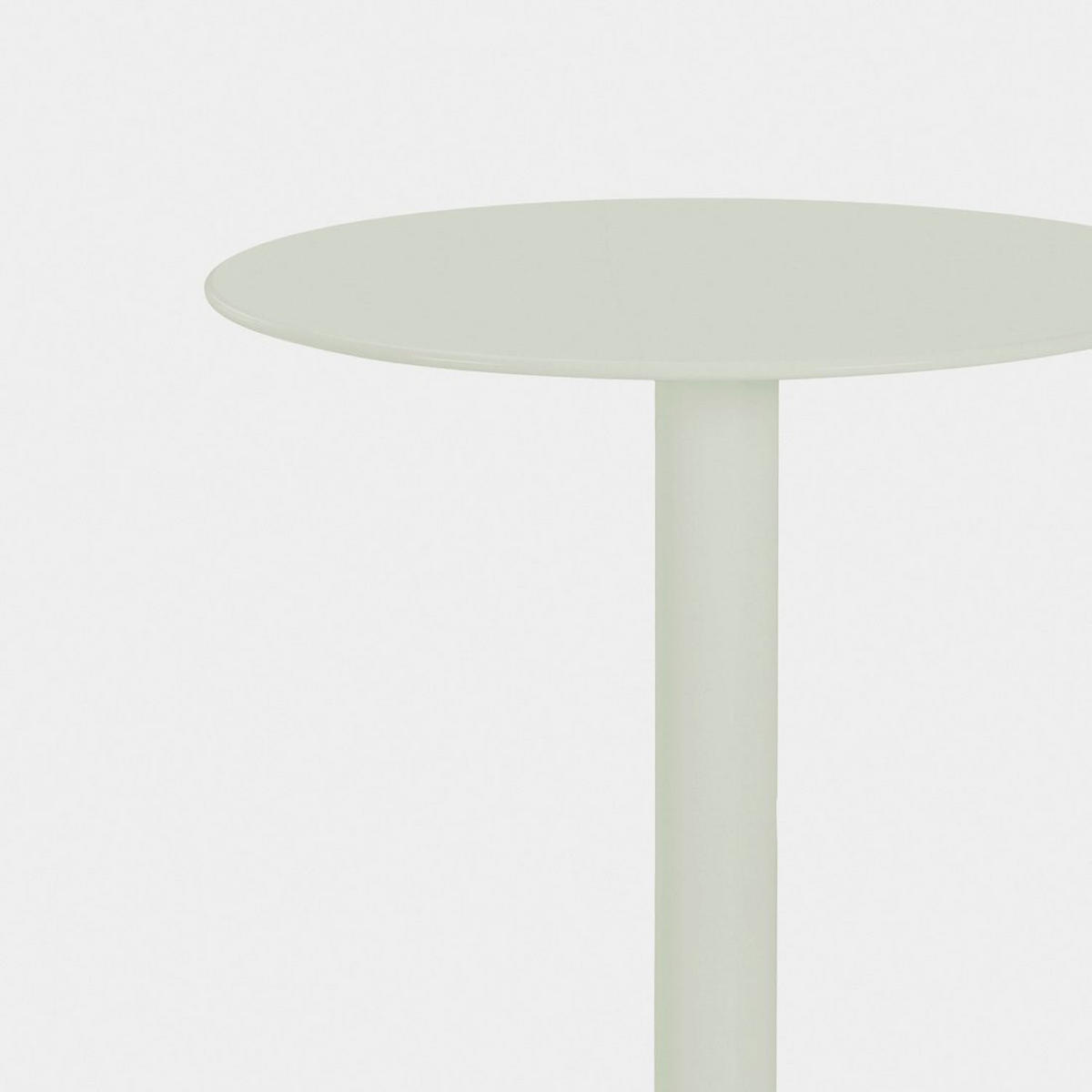 ESSTISCH Thule Grün 60 cm x 76 cm - Grün, Metall (60/60/76cm) - Klast Home