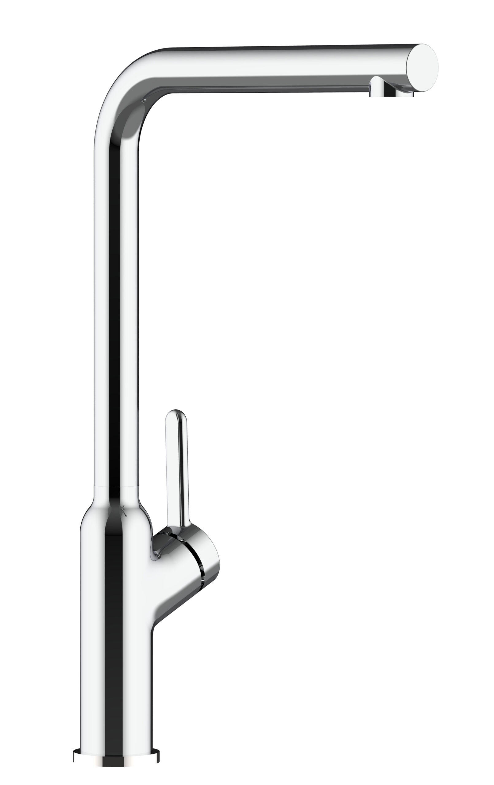 KÜCHENARMATUR, Verchromt, 360° schwenkbar - Chromfarben, Metall (20/39.5/20cm) - VIZIO