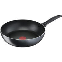 BRATPFANNE Cook & Clean 24 cm Schwarz Antihaftbeschichtung Thermo-Signal tiefe Form - Schwarz, Kunststoff/Metall (24cm) - Tefal