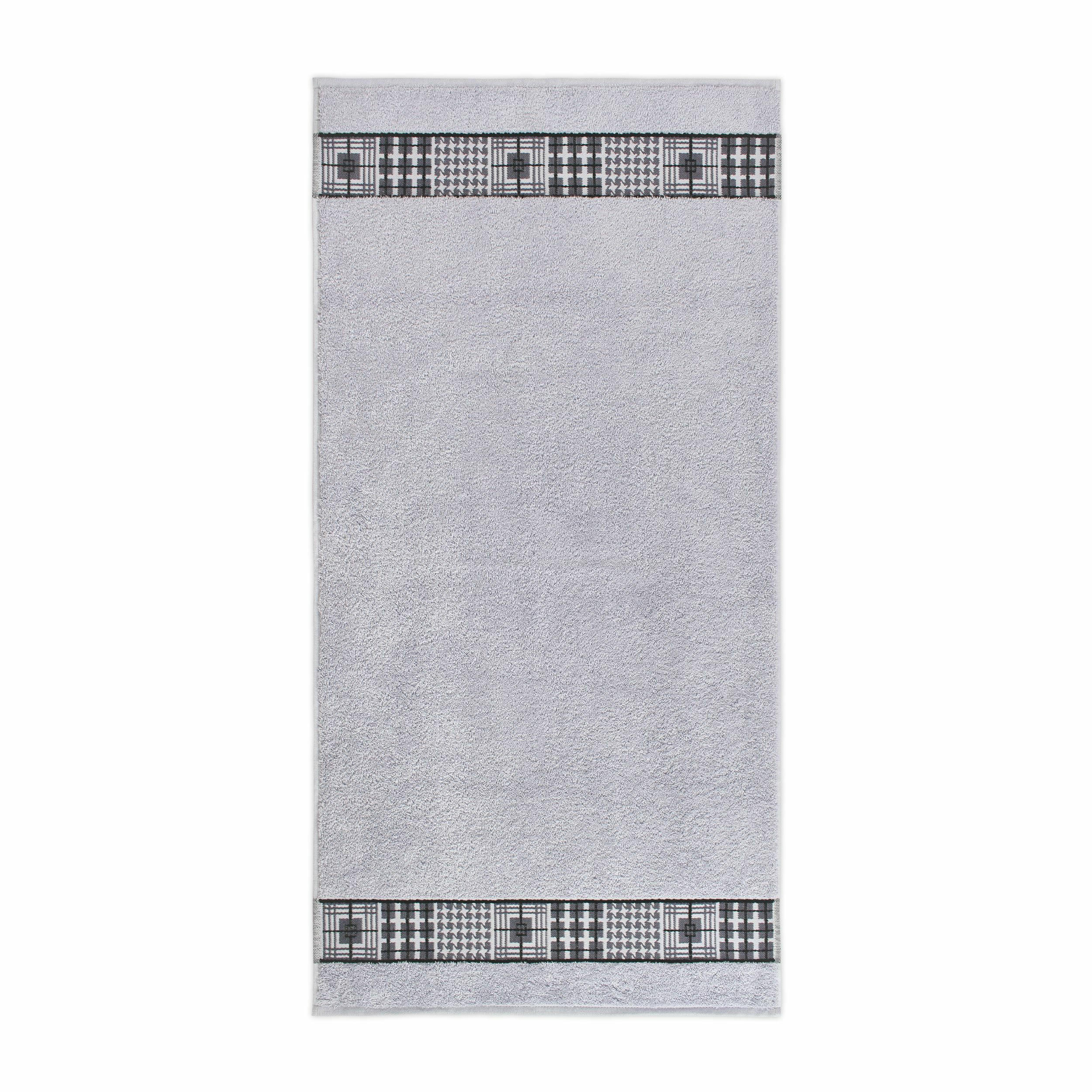 HANDTUCH FJORD - Silberfarben, Textil (50/100cm) - Möve for Frottana