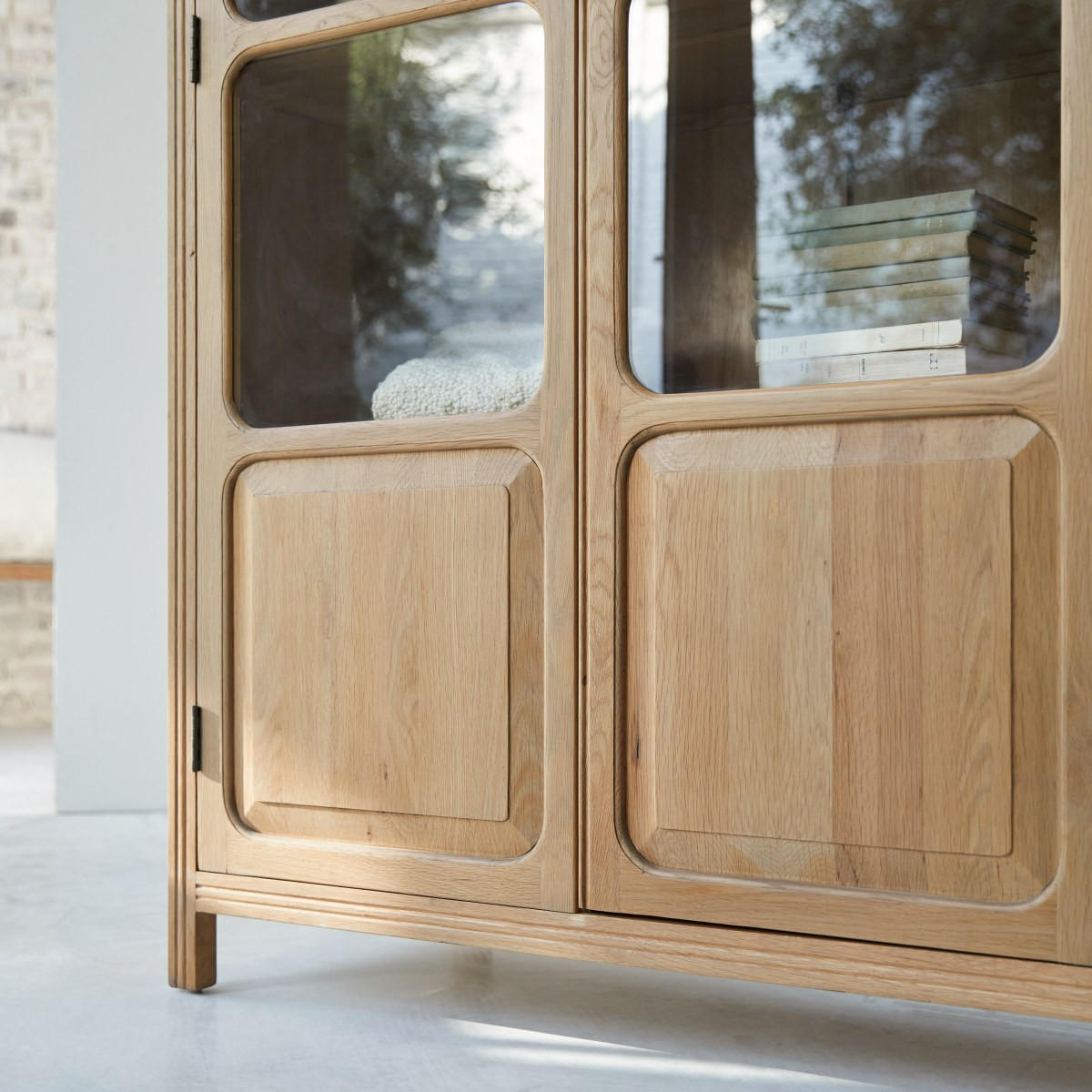 SCHRANK Marthe Natur aus Eiche - Naturfarben, Holz (102/182/51cm) - Tikamoon