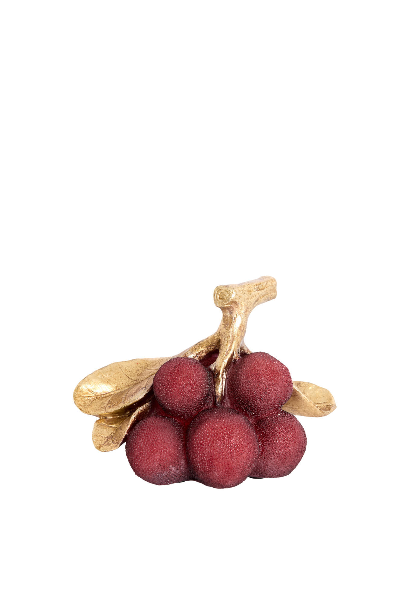 ORNAMENT Jagody Rot 24/14/16,5 cm - Rot, Kunststoff (14/16.5/24cm) - Light & Living