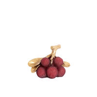 ORNAMENT Jagody Rot 24/14/16,5 cm - Rot, Kunststoff (14/16.5/24cm) - Light & Living