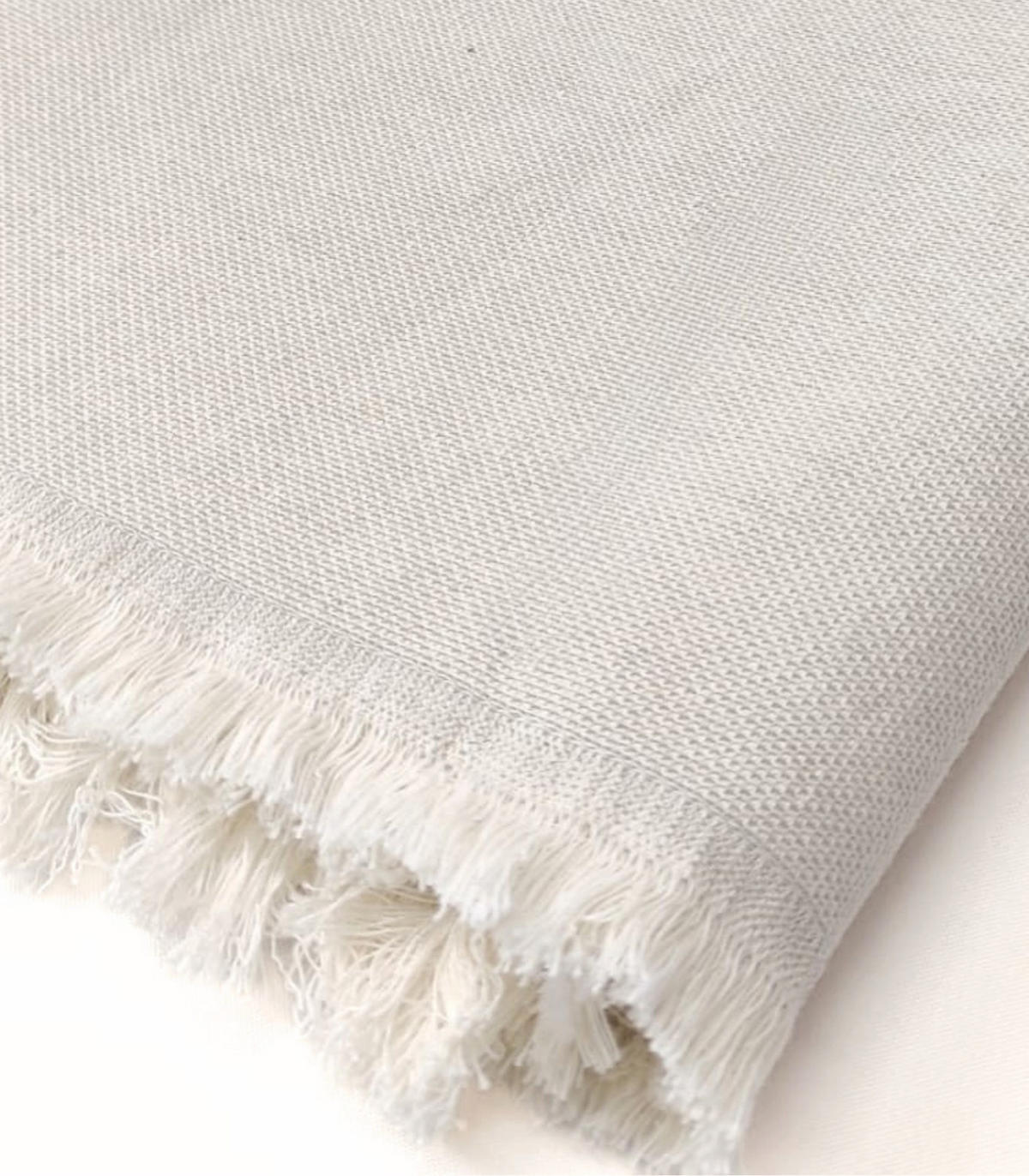 STRANDTUCH Breeze. Bio-Baumwolle. 100x175 cm. Beige - Beige, Textil (100/175cm) - SOWL
