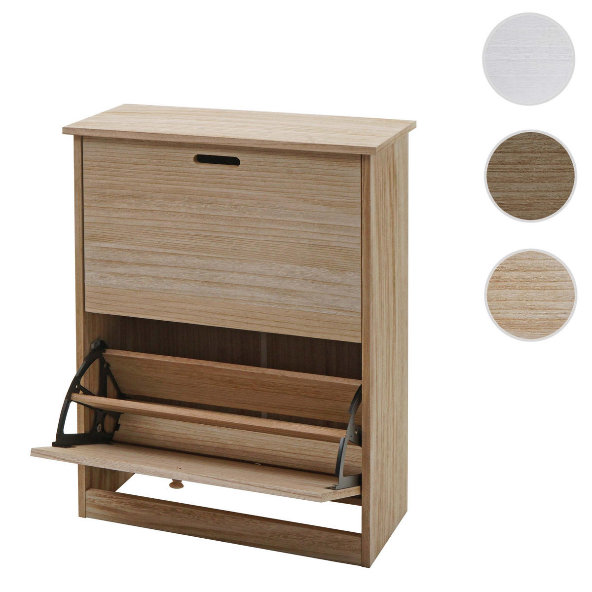 SCHUHKIPPER Braun - Braun, Holzwerkstoff (60/81/25cm) - MCW