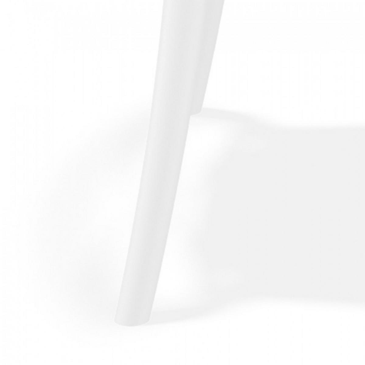 STUHL Weiß 51x87x51cm - Weiß, Kunststoff (51/87/51cm) - AlterEgo