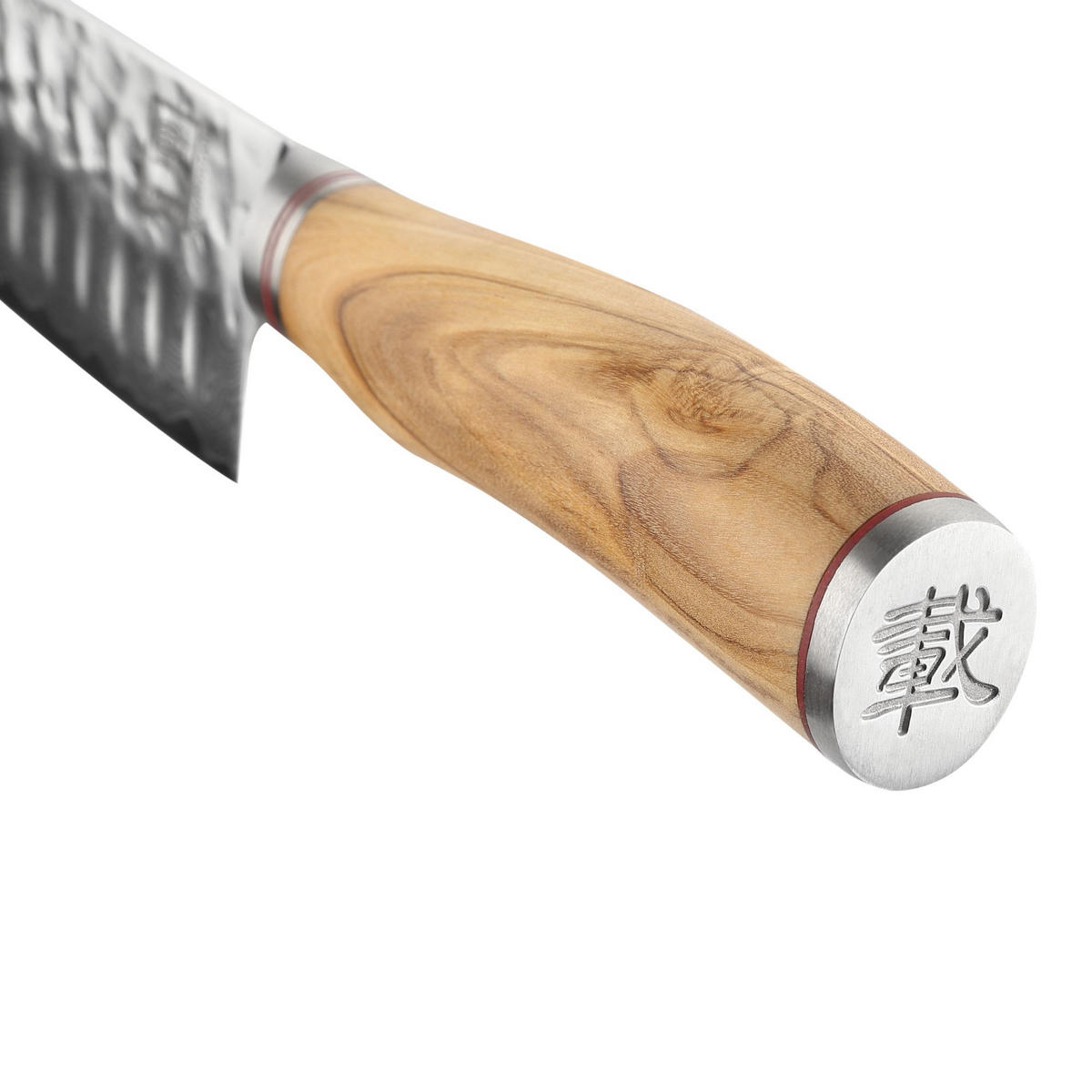 3ER MESSER-SET 9–21 cm - Braun, Holz/Metall - Zayiko