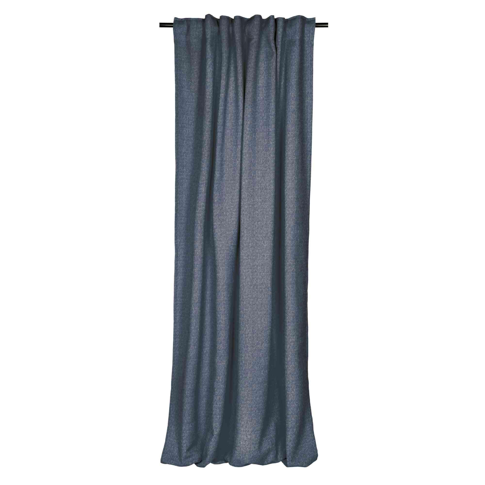 FERTIGVORHANG  blickdicht  130/250 cm   - Blau/Dunkelblau, Basics, Textil (130/250cm) - Esprit