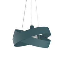 HÄNGELEUCHTE Soft D40 - Blau, Metall (40/40/16cm) - Lumicom