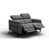 RELAXSOFA RODEN 2-Sitzer, dunkelgrau - Dunkelgrau, Holz/Textil (152/82/103cm) - Courtois Laville