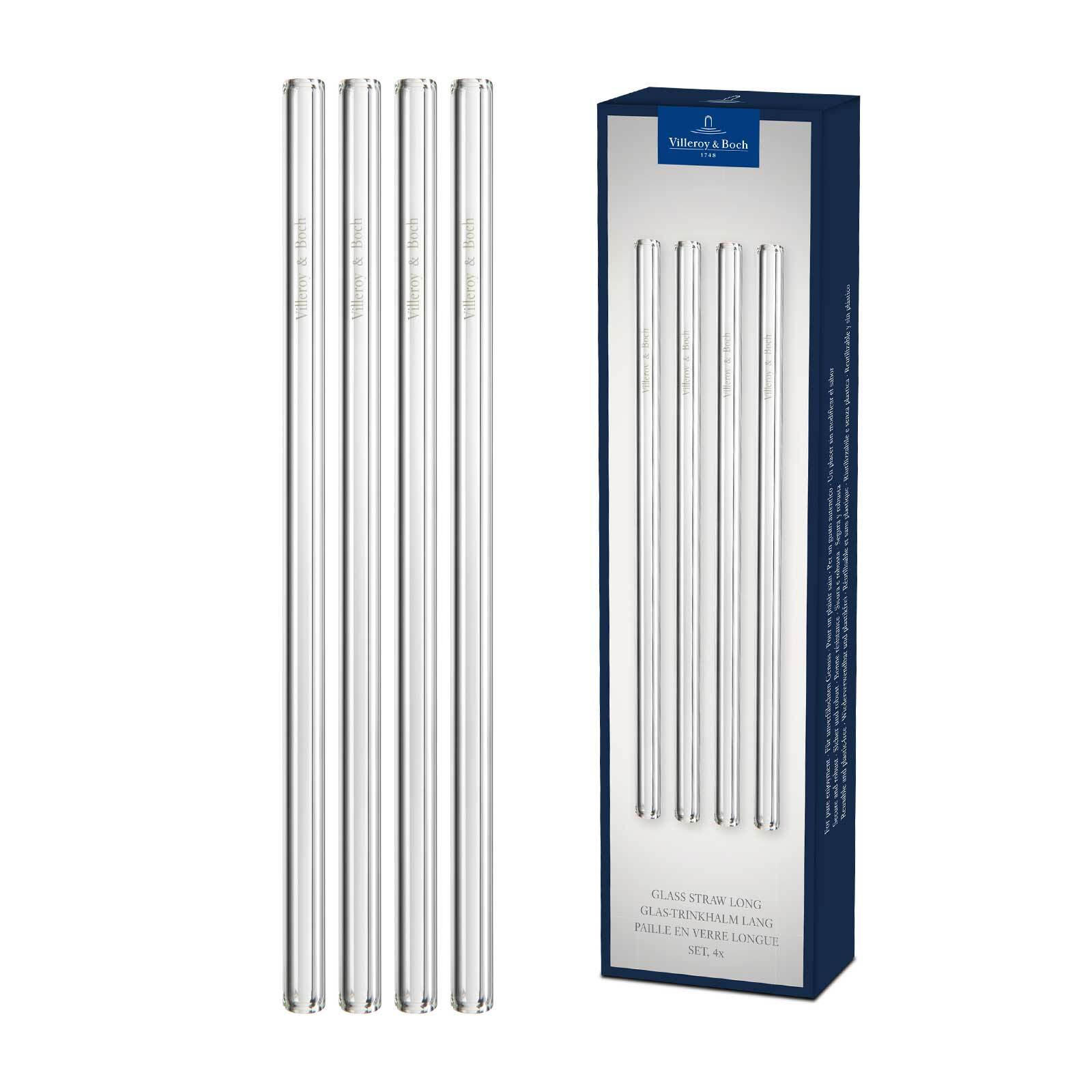 GLAS TRINKHALME Purismo Bar transparent 20 cm 4er Set - Transparent, Glas (0.9/20cm) - Villeroy & Boch