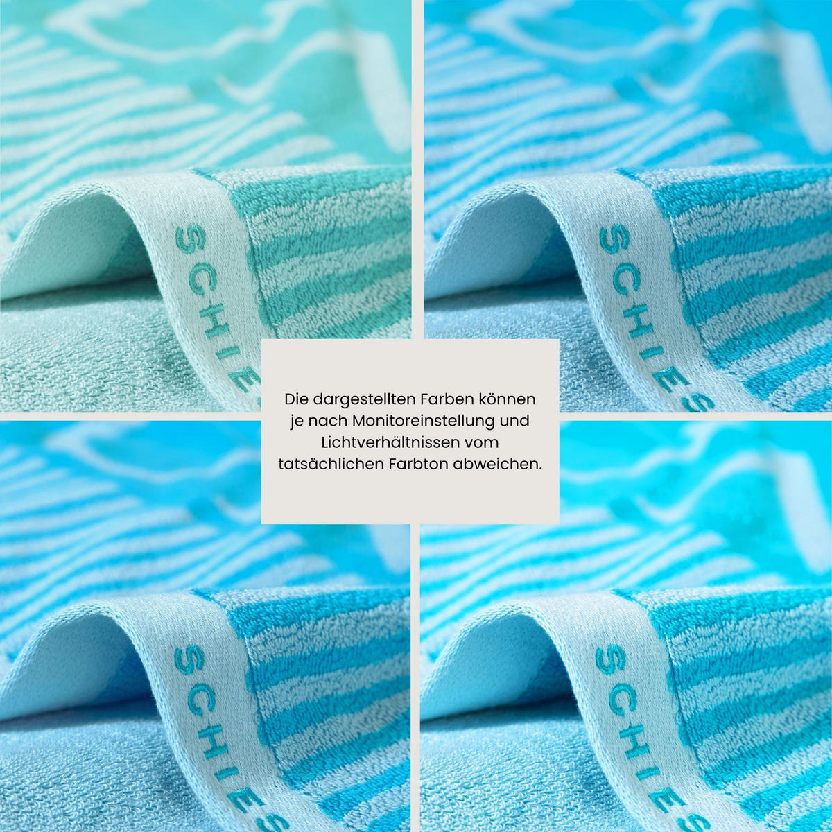 SAUNATUCH Rom - 75x200 cm - Türkis - Türkis, Textil (75/200cm) - SCHIESSER