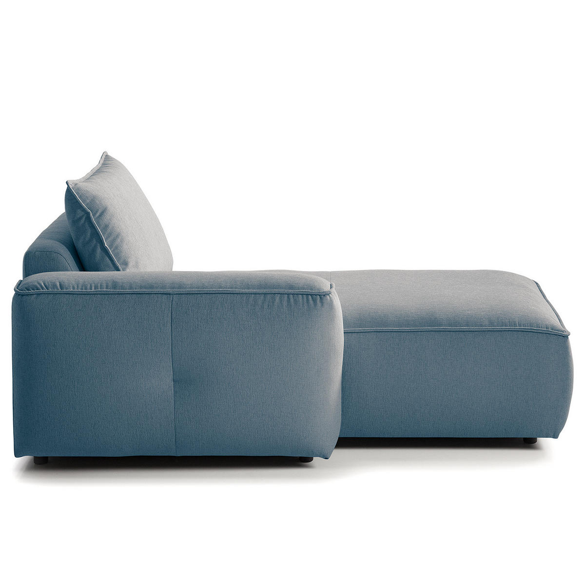 MODULLONGCHAIR - Blau, Holz/Textil (170/82/105cm) - home24