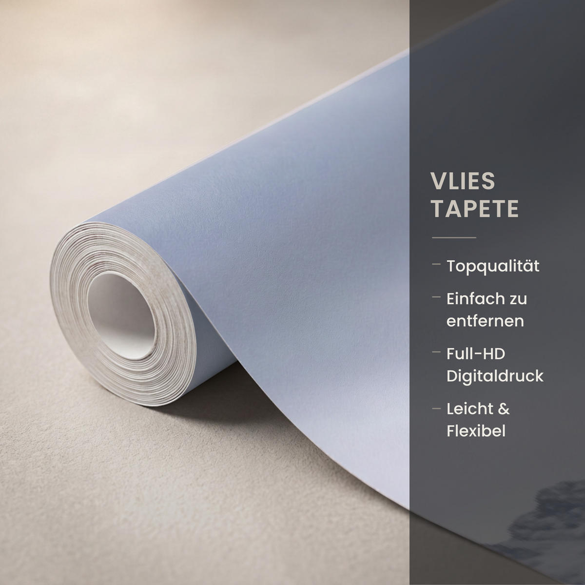TAPETE - Schottischer Hochländer - Braun - Wasser - 100x300 cm - Braun, Papier (100/300cm) - OnlyWow