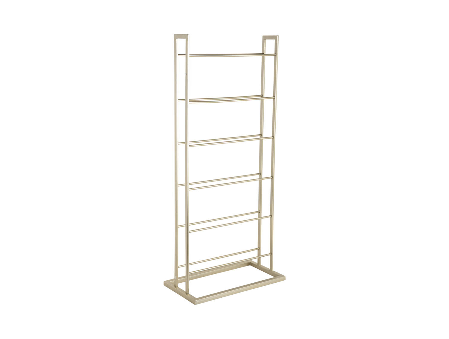 WEINREGAL Single Floor 38/20/84 cm - Goldfarben, Metall (20/84/38cm) - Present Time