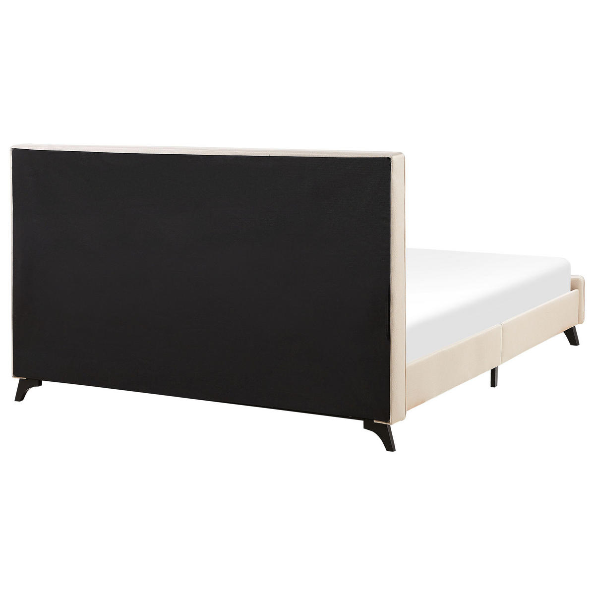 POLSTERBETT 180/200cm Beige Ambassador - Beige, Textil (180/200cm) - Beliani
