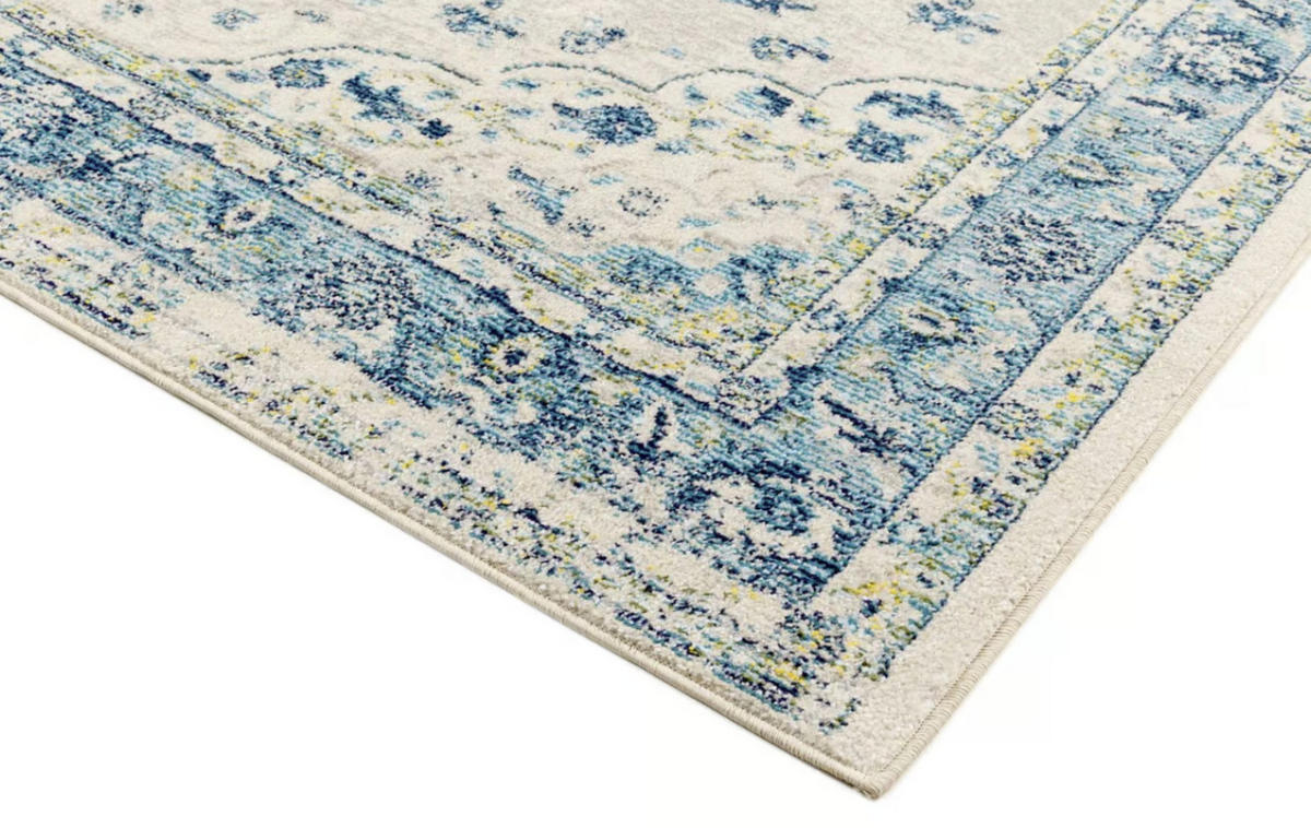TEPPICH modern Flachgewebe Orient MOMA Blau 160 x 230 cm - Blau, Textil (160/230cm) - Novatrend
