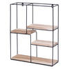 WANDREGAL Beige - Beige, Holz (40/51/11cm) - MCW
