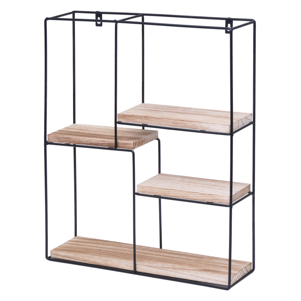 WANDREGAL Beige - Beige, Holz (40/51/11cm) - MCW
