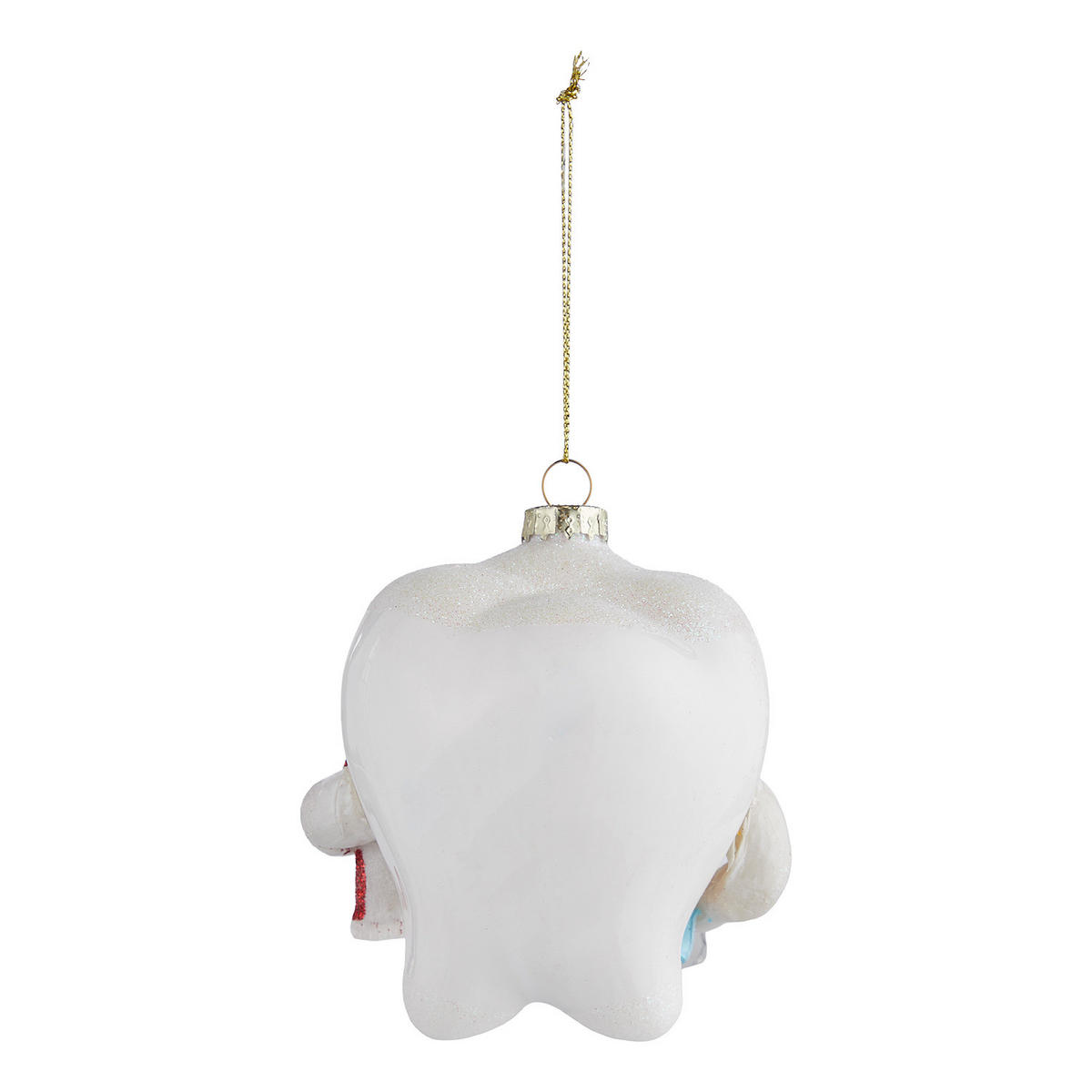 BAUMANHÄNGER Hang On Zahn - Weiß, Glas (7/11/10cm) - Butlers