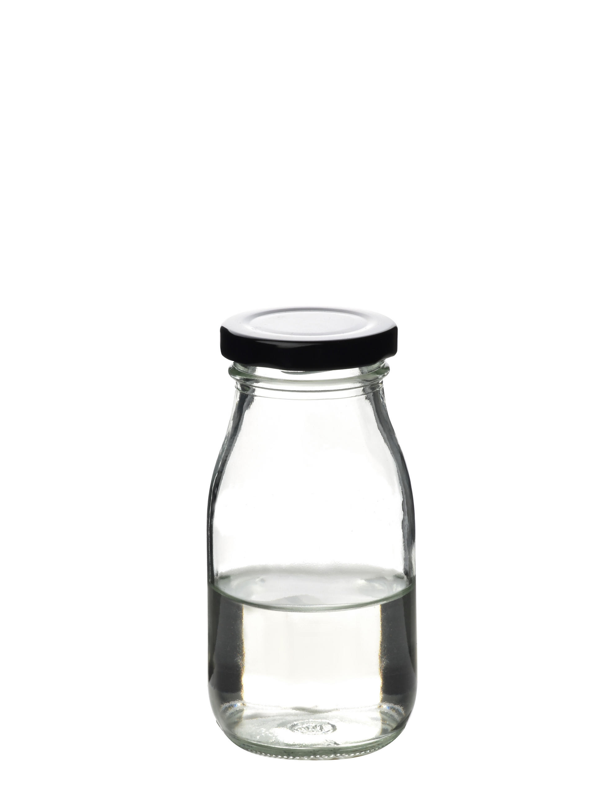 FLASCHE Hollie Clear Transparent 6/6/12.5 cm Glas - Transparent, Glas (0.2L) - Mondex