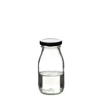 FLASCHE Hollie Clear Transparent 6/6/12.5 cm Glas - Transparent, Glas (0.2L) - Mondex