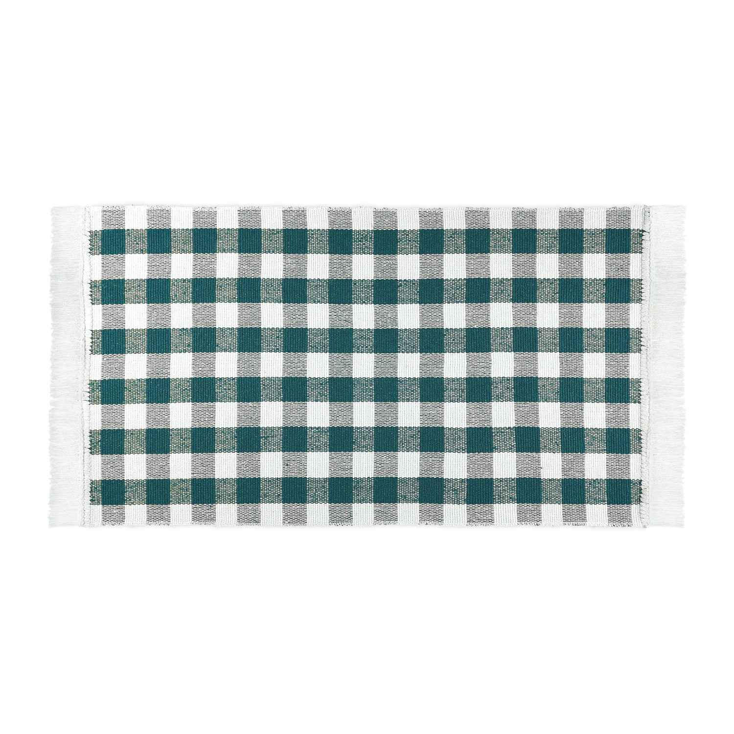KÜCHENTEPPICH MATRIX - Petrol, Textil (50/100cm) - WohnDirect