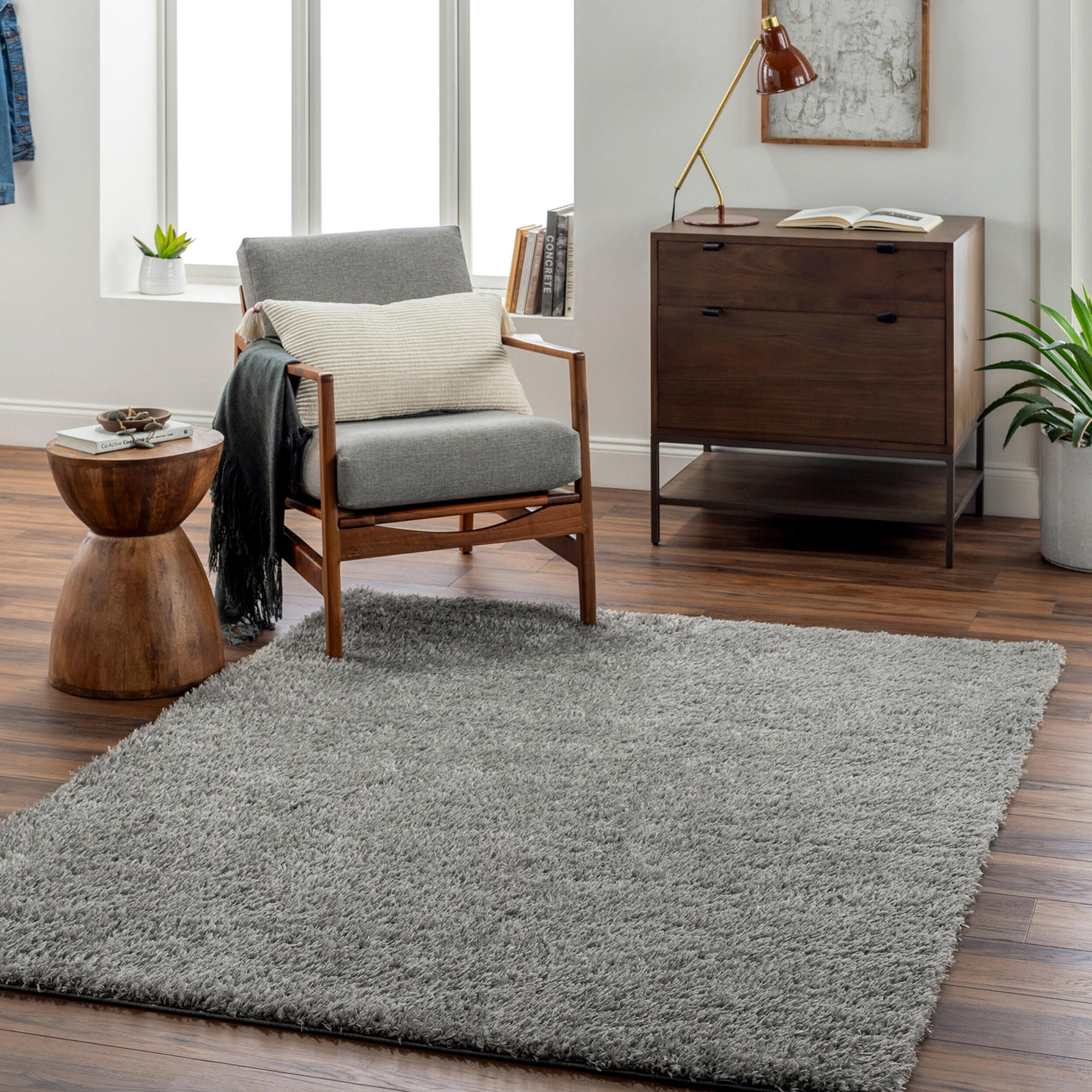 HOCHFLORTEPPICH 200/275 cm Grau - Grau, Textil (200/275cm) - LIVABLISS