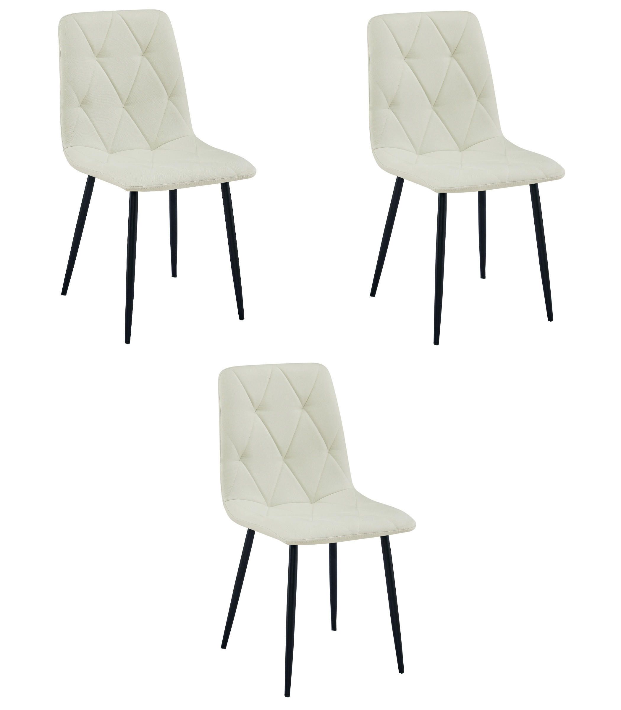 Valora Esszimmerstuhl Beige 44.5x87x54.5 cm